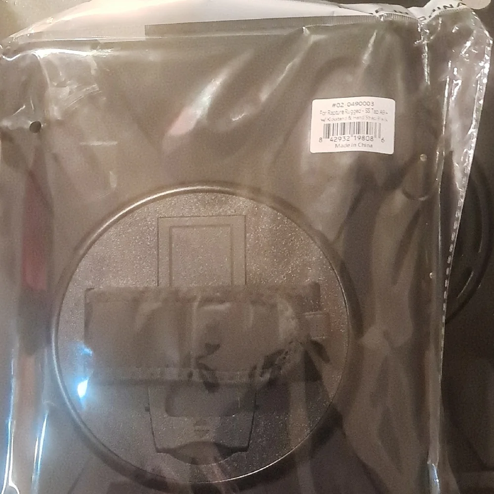Black Tablet Case with Rotating Stand